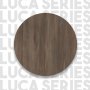 Luca mediabänk - Brun