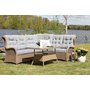 Orleans cornerset, konstrotting natur, gra dynor, hger hrn