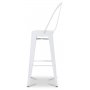 Tol barstol i metall sitthjd 76 cm