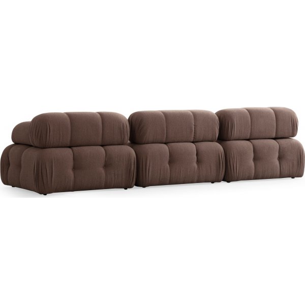 Doblo modulsoffa divanmodell i bouclè - Brun cappuccino Doblo modulsoffa divanmodell i bouclè - Brun cappuccino