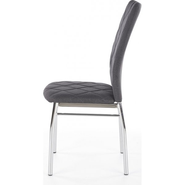 Chaise de salle  manger Claudia - Gris fonc