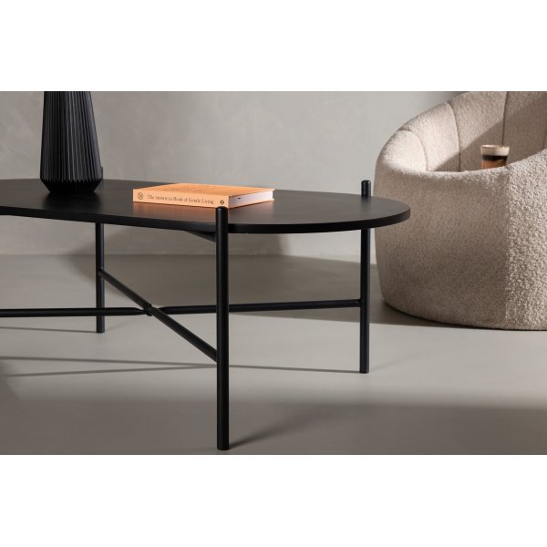 Table basse Pueblo 120 x 60 cm - Noir Table basse Pueblo 120 x 60 cm - Noir