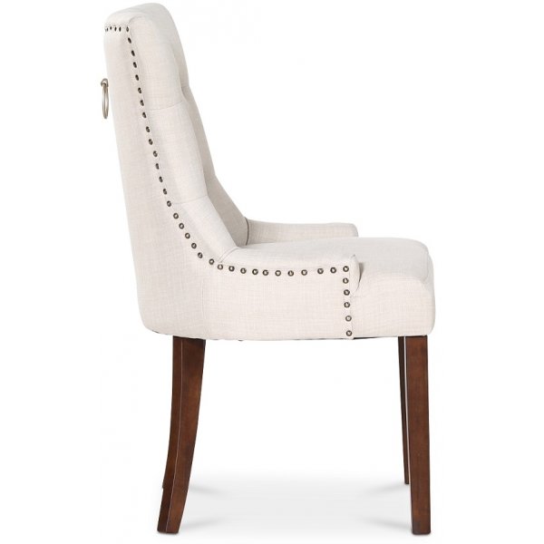 Matgrupp; Bord 180x90 cm med 4 st beige Tuva stolar