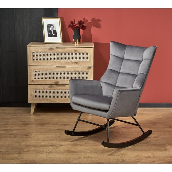 Fauteuil à bascule Bazalto - Gris Fauteuil à bascule Bazalto - Gris