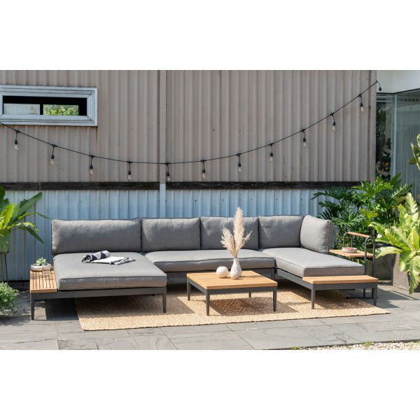 Ensemble de canap�s Lifestyle Garden Topaz - Gris/teck
