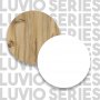 Luvio soffbord 14, 100x50 cm - Ek/vit