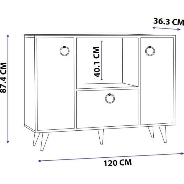 Armoire Pietro - Beige Armoire Pietro - Beige