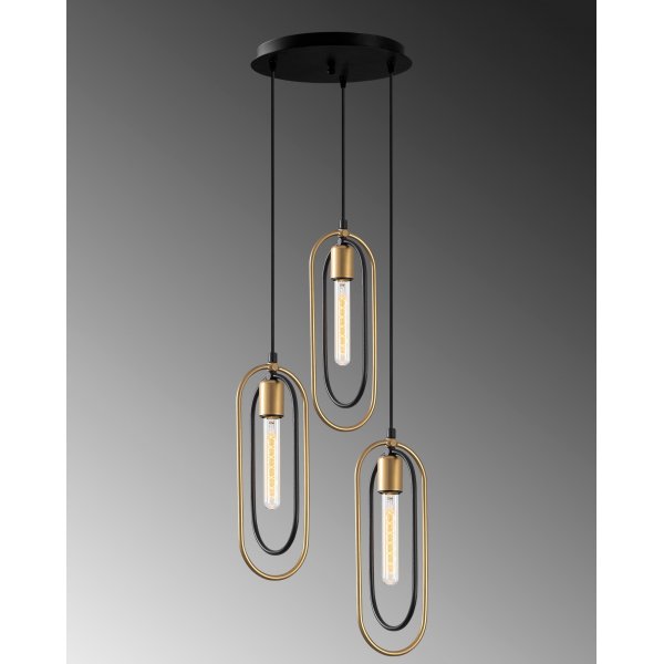 Plafonnier Ceres 2021 - Noir/or Plafonnier Ceres 2021 - Noir/or