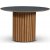 Sumo matbord Ø118 cm - Oljad ek / Perstorp mörkgrå virrvarr