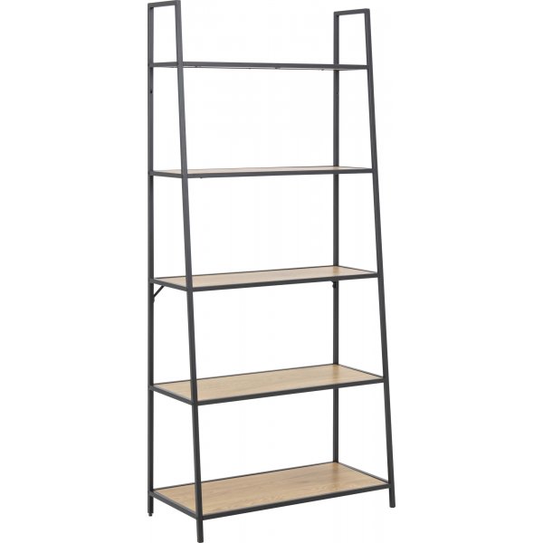 Seaford steghylla 77x174 cm - Ek/svart