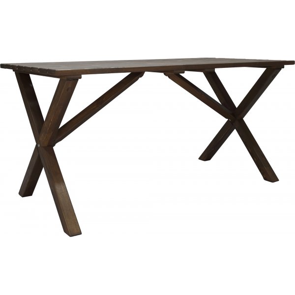 Table  manger Scottsdale 150 cm - Marron