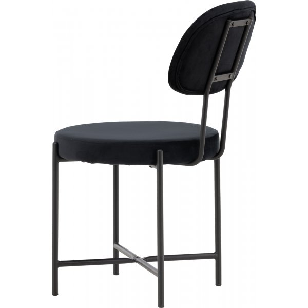 Chaise de salle à manger Sundahl - Noir Chaise de salle à manger Sundahl - Noir