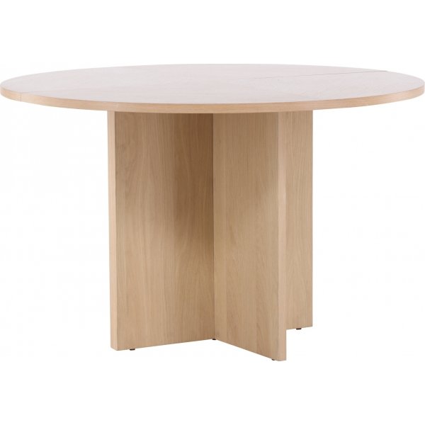 Strada matbord 120-170 x 120 cm - Whitewash Strada matbord 120-170 x 120 cm - Whitewash