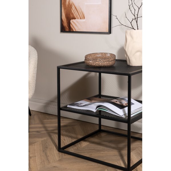 Netz sidobord 55 x 55 cm - Svart Netz sidobord 55 x 55 cm - Svart