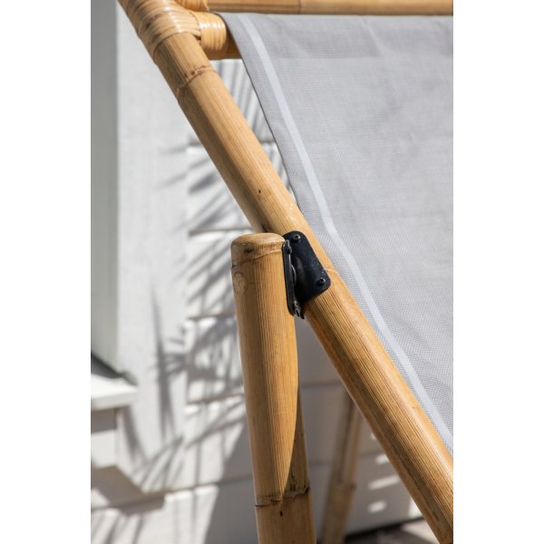 Cane solsäng - Grå/Natur Cane solsäng - Grå/Natur