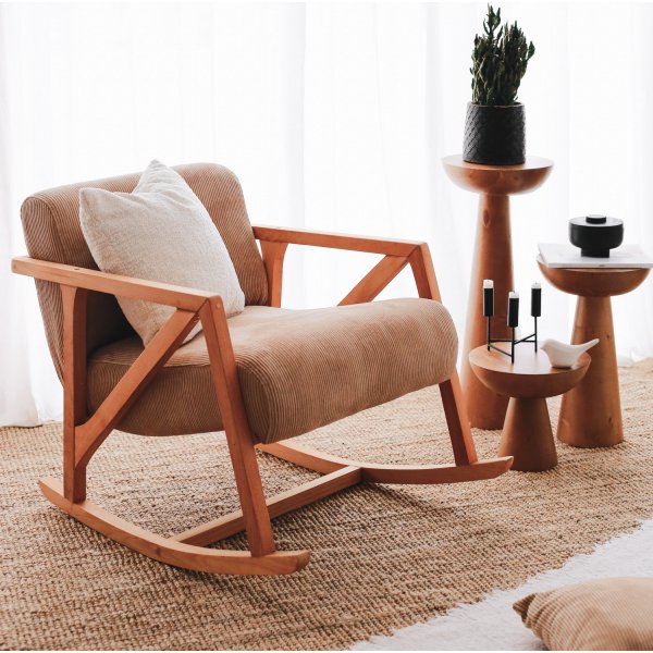 Fauteuil Nini - Camel