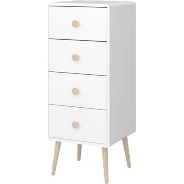 Gaia smal byrå - Vit Gaia smal byrå - Vit