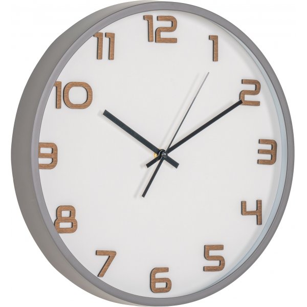 Horloge murale Greenwich - Gris