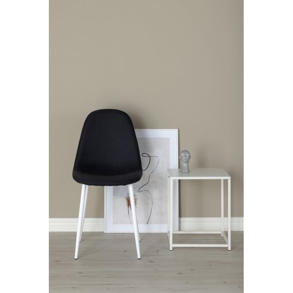 Chaise de salle à manger Bridge - Noir/blanc Chaise de salle à manger Bridge - Noir/blanc
