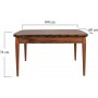 Soho matbord 130-160 cm - Valnt