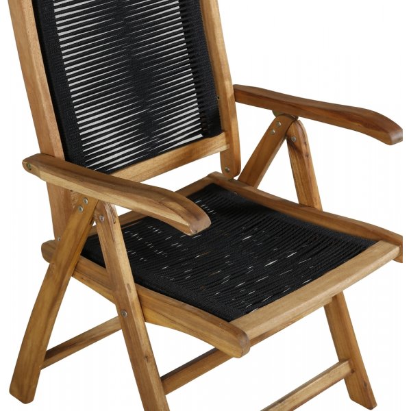 Fauteuil de positionnement Peter - Noir/Naturel Fauteuil de positionnement Peter - Noir/Naturel