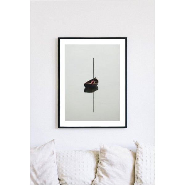 Posterworld - Motiv Lonely Boat - 50x70 cm Posterworld - Motiv Lonely Boat - 50x70 cm