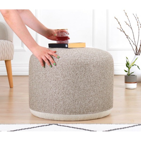 Pouf Cèdre - Beige Pouf Cèdre - Beige