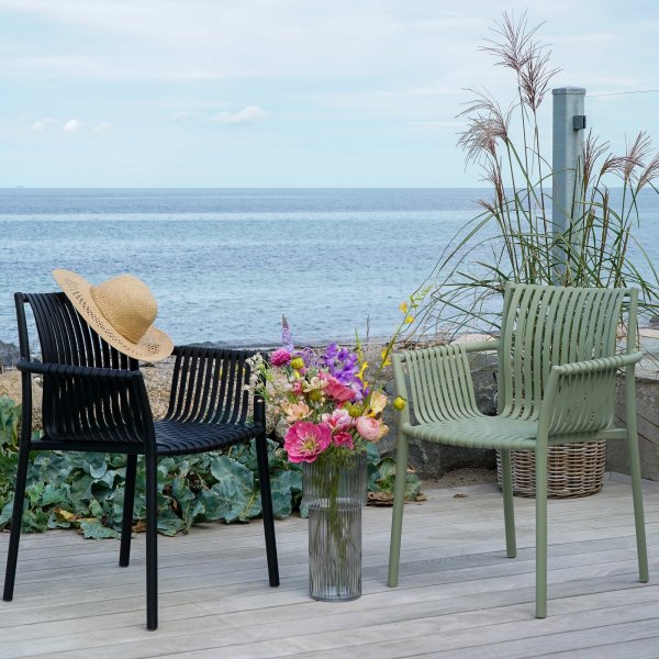 Utestol Stapelbar - Grön - Tulsa Utestol Stapelbar - Grön - Tulsa