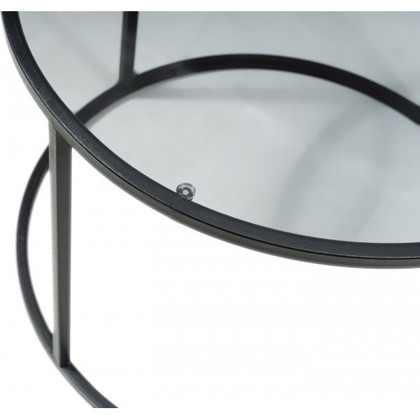 Startis soffbord Svart - Ø60 cm Startis soffbord Svart - Ø60 cm