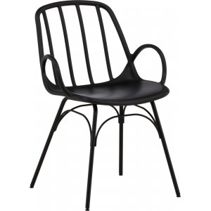 Chaise de salle  manger Dyrn - Noir