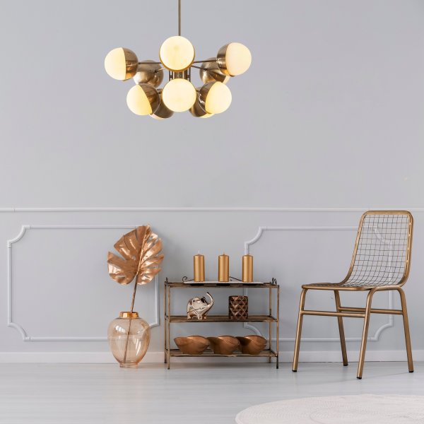 Plafonnier Karsholm 1273 - Or/blanc Plafonnier Karsholm 1273 - Or/blanc