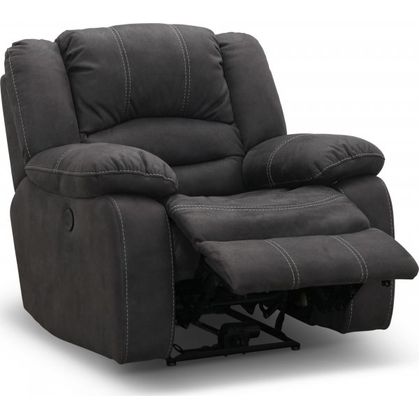 Reclinerfåtölj elektrisk grå - Kensington Reclinerfåtölj elektrisk grå - Kensington