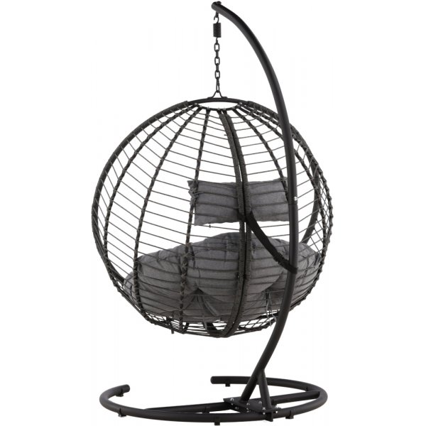 Bacolod hngstol - Svart/Mrkgr