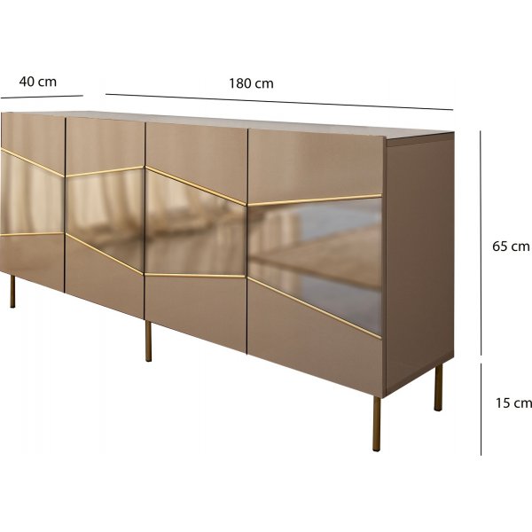 Joli buffet - Bronze/or Joli buffet - Bronze/or