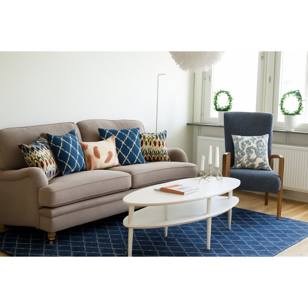 Soffa 3-sits 230 cm - ljus mullvad - Howard Luxor