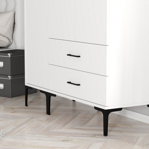 Kumsal garderob 9 Vit