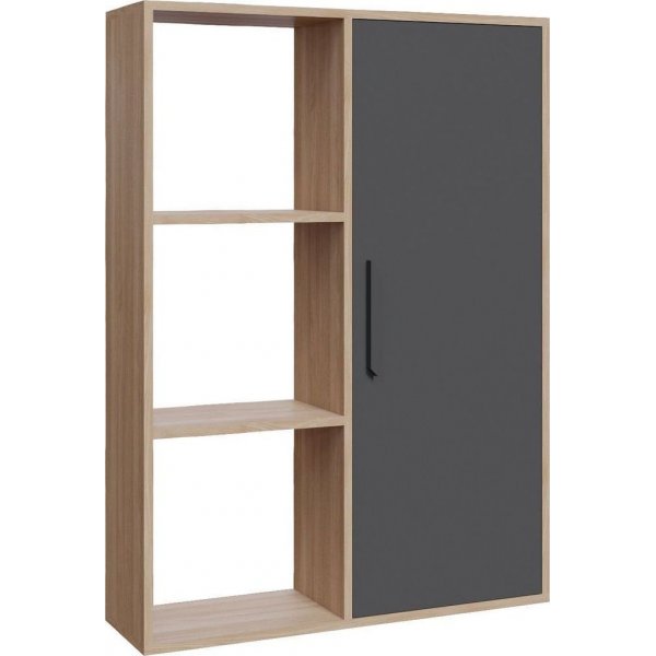 Patrick bokhylla - Ek/antracit