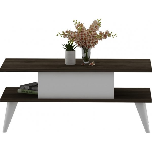 Table basse Beta - Noyer/blanc Table basse Beta - Noyer/blanc