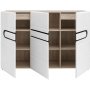 Hagfors sideboard - Vit/Svart