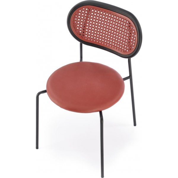 Chaise de salle à manger Cadeira 524 - Rouge foncé Chaise de salle à manger Cadeira 524 - Rouge foncé