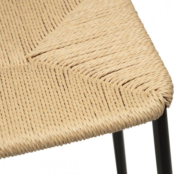 Stiletto barpall - Beige/svart