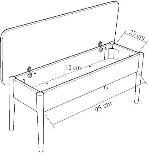Groupe repas Vina 1070 - Pin/vert