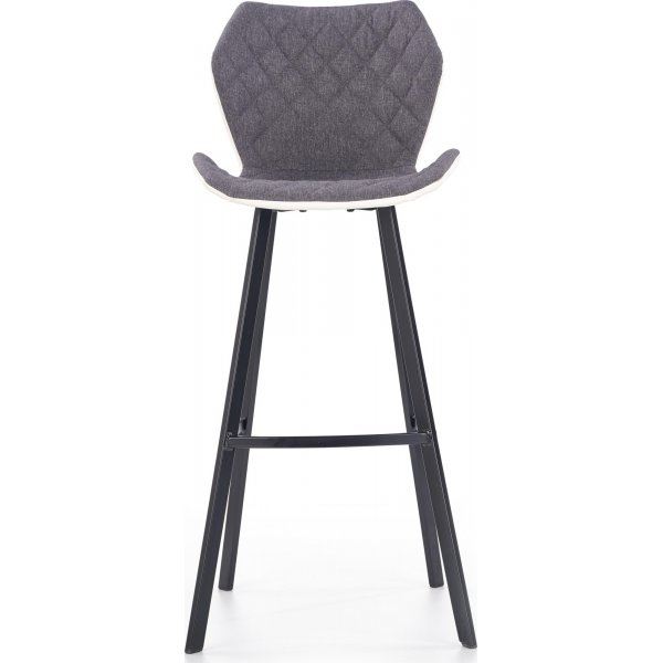 Erin barstol hög - Vit/grå Erin barstol hög - Vit/grå