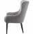 Fauteuil Baldor Lounge en velours gris