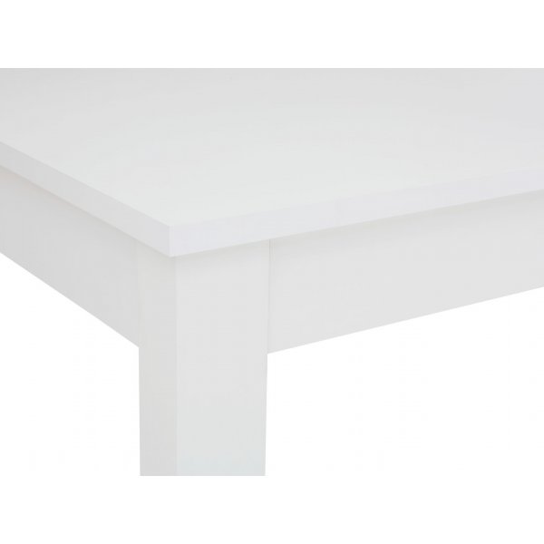 Bryk 2 tables à manger 140-180 x 80 cm - Blanc Bryk 2 tables à manger 140-180 x 80 cm - Blanc
