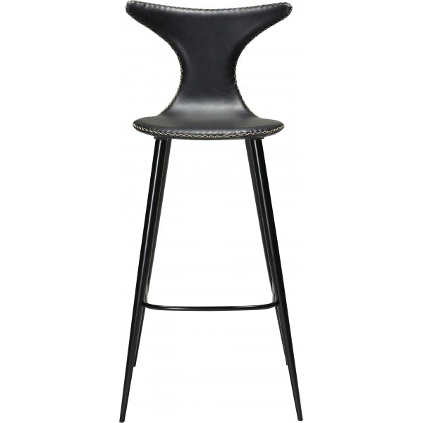 Dolphin barstol - Svart PU Dolphin barstol - Svart PU