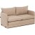 Saga 2-sits bddsoffa XL - Beige