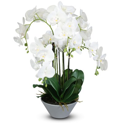 Konstvxt - Orkid i kruka H75 cm