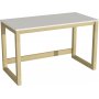 Tone skrivbord 120x60 cm - Vit/furu