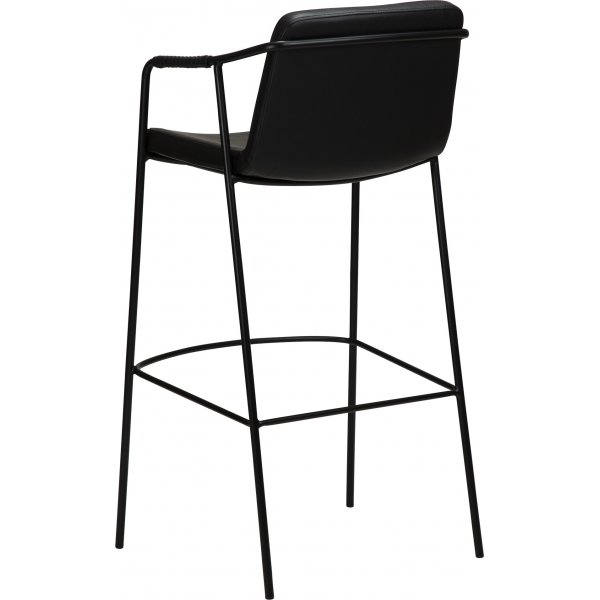 Tabouret de bar Boto - PU noir